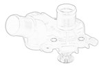 Obudowa Termostatu 1.2 VTi Oryginał Citroen C1 C3 108