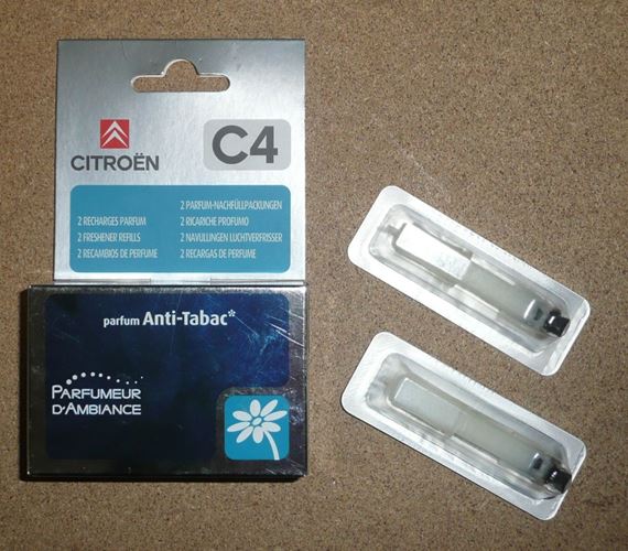 Wkład zapachu Citroen C4 antytytoniowy
