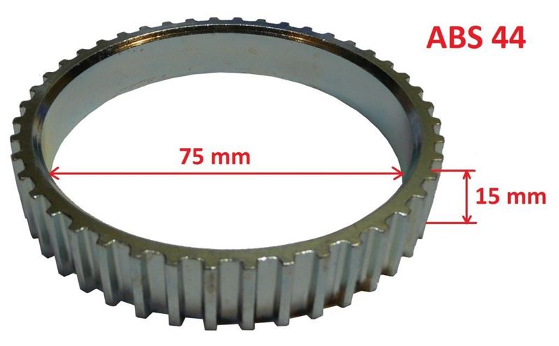 Pierścień ABS 44 Renault średnica zewnętrzna 86.9 mm