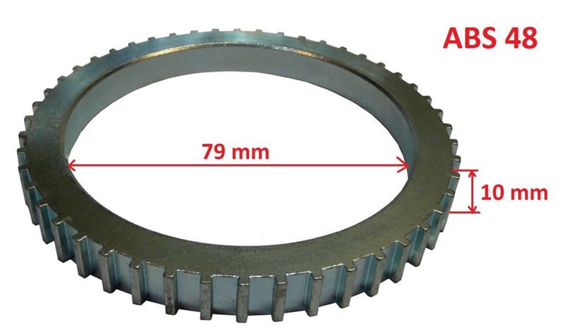 Pierścień ABS 48 Peugeot 206 206+ średnica zewnętrzna 99 mm