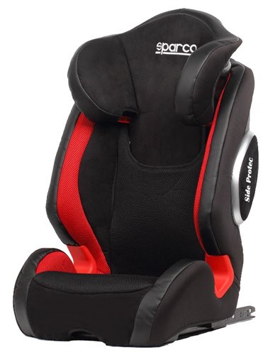 FOTELIK SPARCO F1000KI CZARNO-CZERWONY