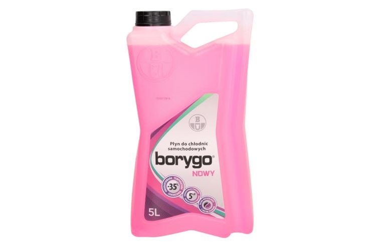 Płyn do chłodnic Borygo New (typ G11) 5L -35°C