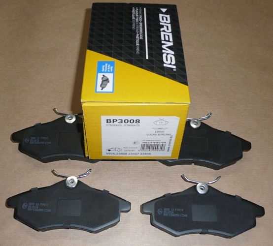 Klocki hamulcowe Citroen C2 Citroen C3 1.1 1.4 1.4 Hdi