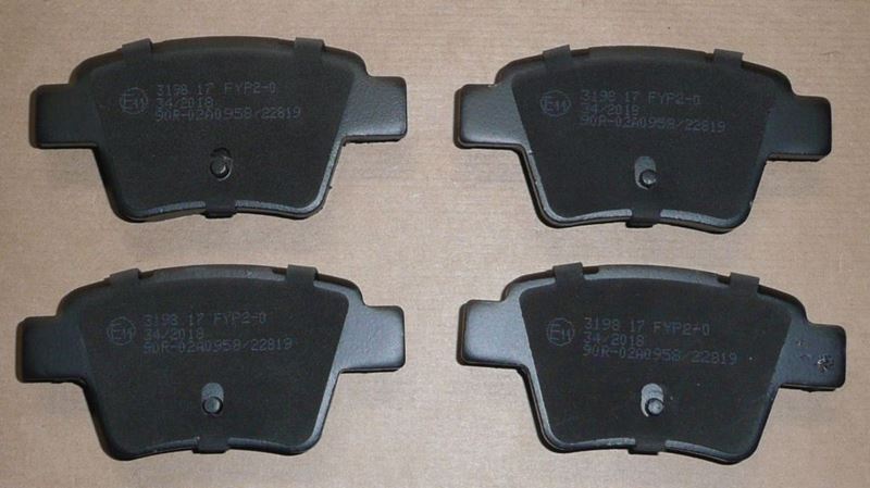 Klocki hamulcowe Citroen C4 Peugeot 207 307 tył 04>