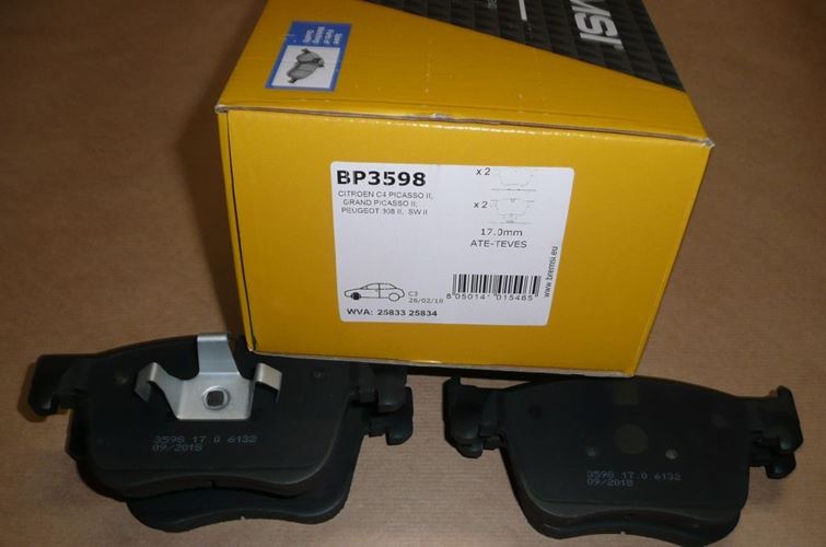 Klocki hamulcowe Citroen C4 Picasso Peugeot 308 II przód
