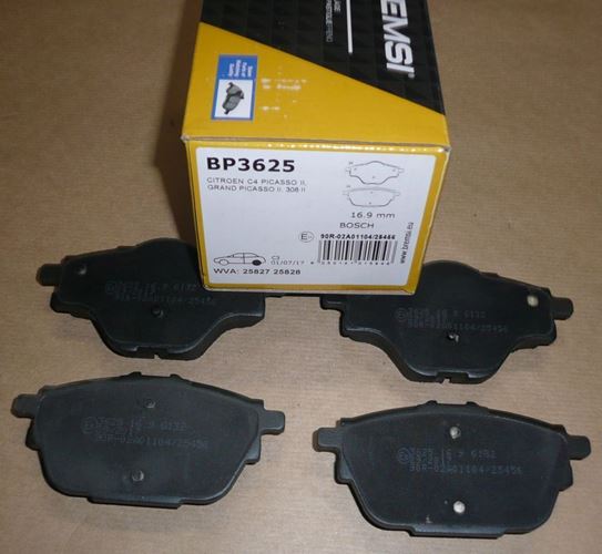 Klocki hamulcowe Citroen C4 Picasso II Peugeot 308 tył