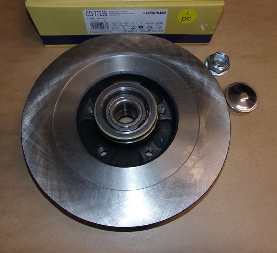 Tarcza hamulcowa Renault Laguna III tył