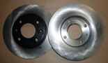 Tarcza hamulcowa komplet Citroen Xsara Peugeot 206 206+ przód