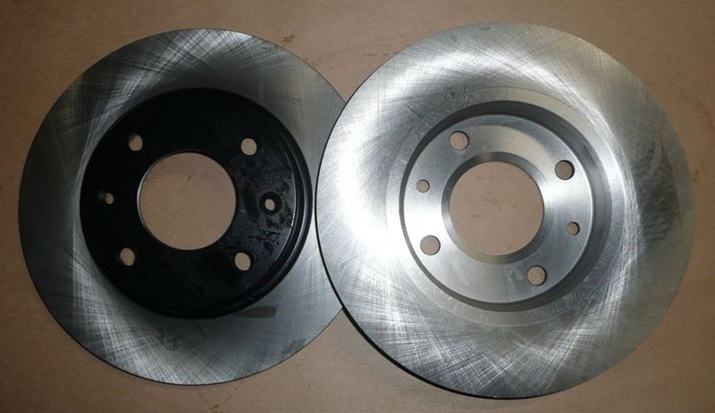Tarcza hamulcowa komplet Citroen Xsara Peugeot 206 206+ przód