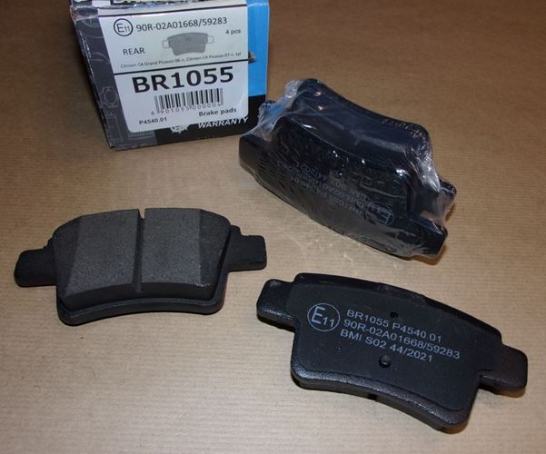 Klocki hamulcowe Citroen C4 Picasso tył
