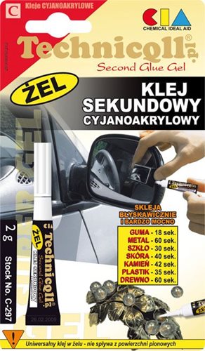 KLEJ SEKUNDOWY ZEL 2G