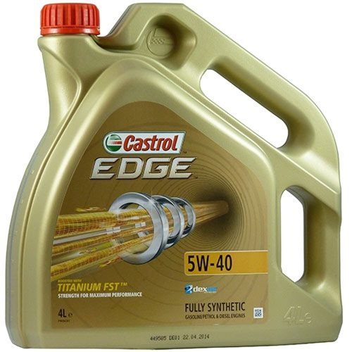 OLEJ CASTROL 5W-40 EDGE TITANIUM 4L