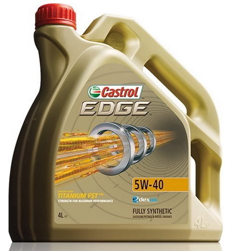 OLEJ CASTROL 5W-40 EDGE TITANIUM 4L