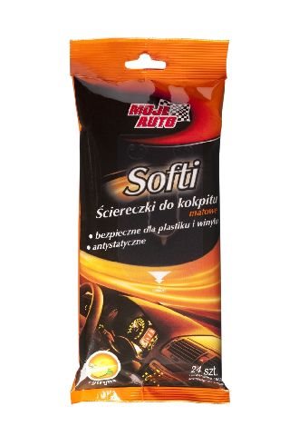 ŚCIERECZKI DO KOKPITU M.AUTO 24SZT MATOW