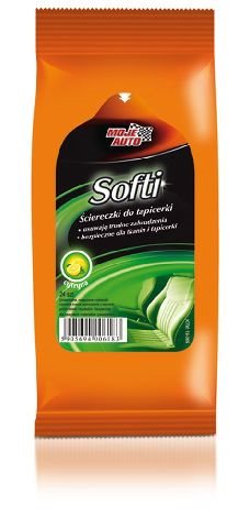 ŚCIERECZKI DO TAPICERKI M.AUTO 24SZT