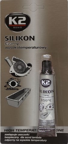 SILIKON CZARNY 21G  K2 21G BLISTER