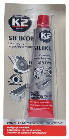 SILIKON CZERWONY 85G  K2 85G BLISTER