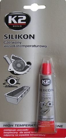 SILIKON CZERWONY 21G  K2 21G BLISTER