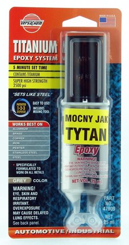KLEJ Z TYTANEM VERSACHEM 25ML TITANIUM