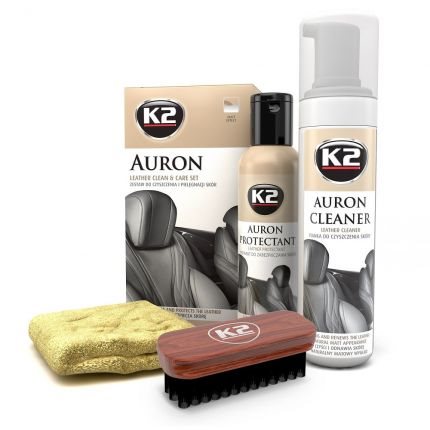 ZESTAW DO PIEL. SKÓR AURON  K2 CLEANER+P