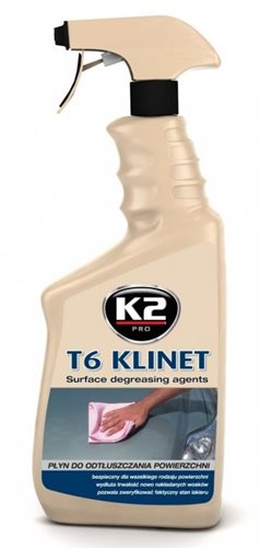ODTŁUSZCZACZ T6 KLINET  K2 770ML ODTŁUSZ