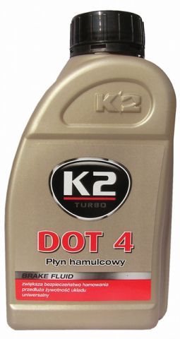 PŁYN HAMULCOWY DOT4 0.5KG K2 500G