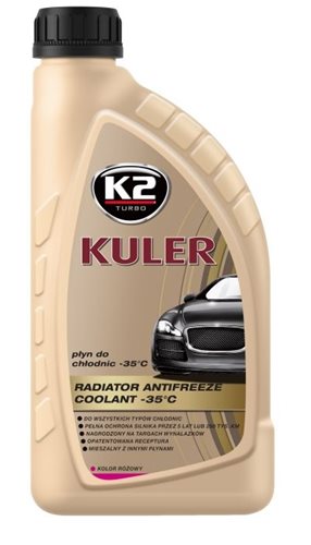 Płyn do chłodnic K2 Kuler Różowy G13 1L -35°C