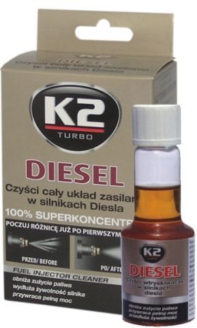 DODATEK DO WTRYSKÓW DIESEL  K2 50ML