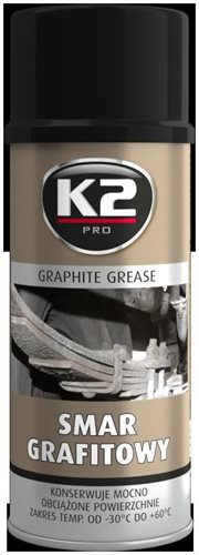 SMAR GRAFITOWY  K2 400ML AEROZOL