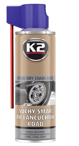 SMAR DO ŁAŃCUCHÓW SUCHY K2 400ML AEROZOL