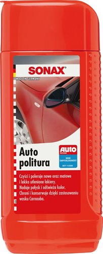 MLECZKO AUTO POLITURA  SONAX 250ML BUTEL