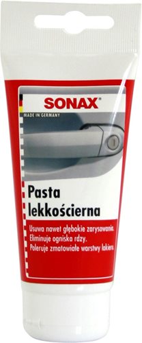 PASTA LEKKOŚCIERNA 75ML  SONAX 75ML TUBK