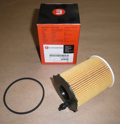 Filtr oleju Citroen C2 C3 Xsara Peugeot 206 1.4 Hdi