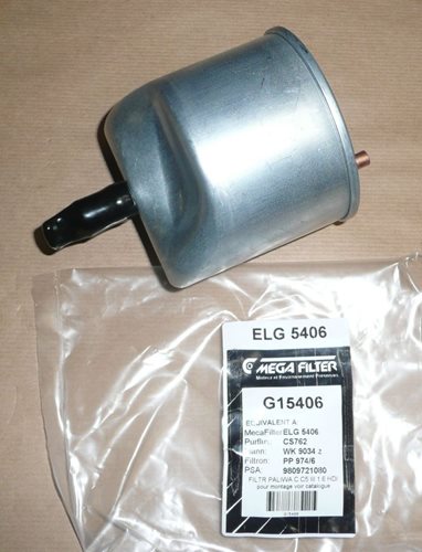 Filtr paliwa Citroen C3 II C5 III Peugeot 301 308 1.6 Hdi
