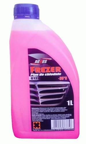 PLYN DO CHLODNIC FREZER G12 1L CZERWONY