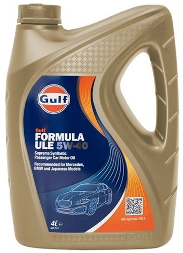 OLEJ GULF 5W-40 FORMULA ULE 4L
