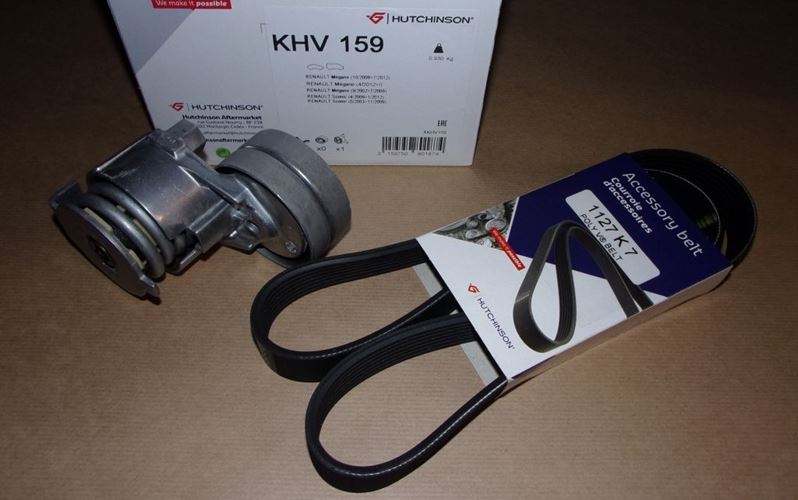 Komplet paska klinowego Renault Megane II 1.9 Dci 2.0