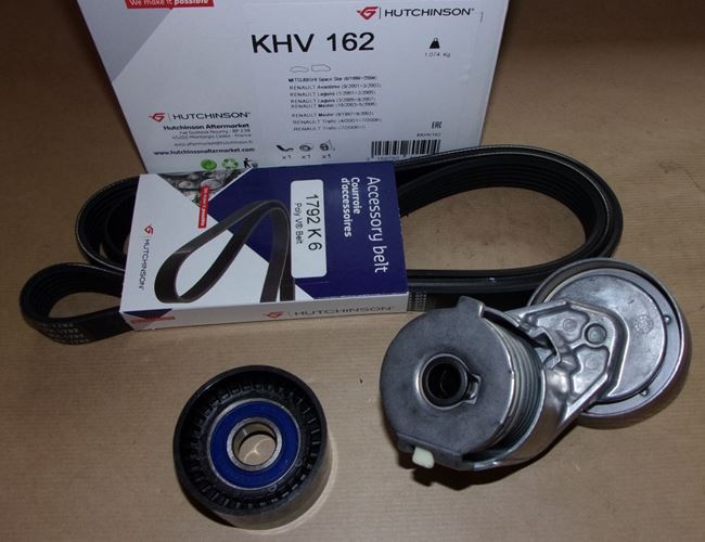 Komplet paska klinowego Renault Laguna II 1.9 Dci