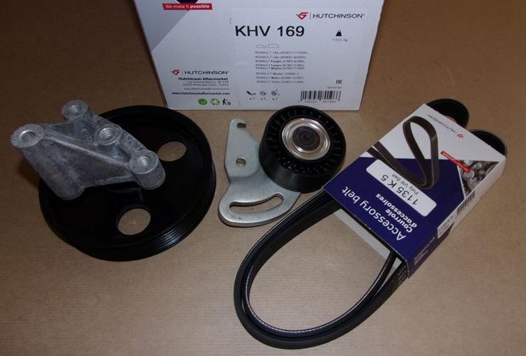 Komplet paska klinowego Renault Clio II Dacia Logan 1.5 Dci