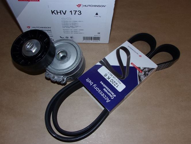 Komplet paska klinowego Citroen C4 C5 III Peugeot 508 2.0 Hdi
