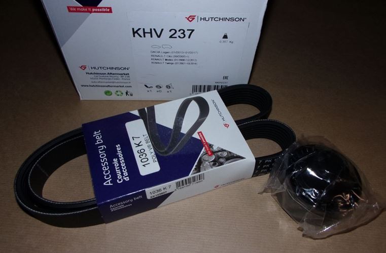 Komplet paska klinowego Renault Clio III Modus 1.2 16V