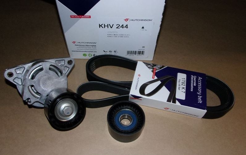 Komplet paska klinowego Renault Trafic II 2.5 Dci