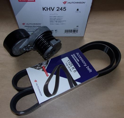 Komplet paska klinowego Renault Kangoo II 1.5 Dci