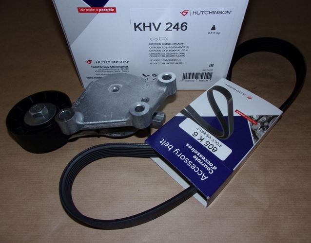 Komplet paska klinowego Citroen Berlingo C2 C3 Peugeot 206+