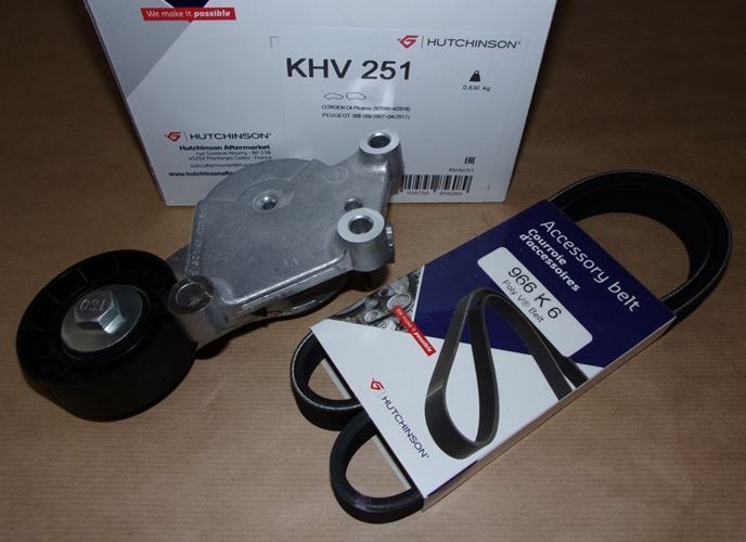 Komplet paska klinowego Citroen C4 Picasso Peugeot 301 1.6 Hdi