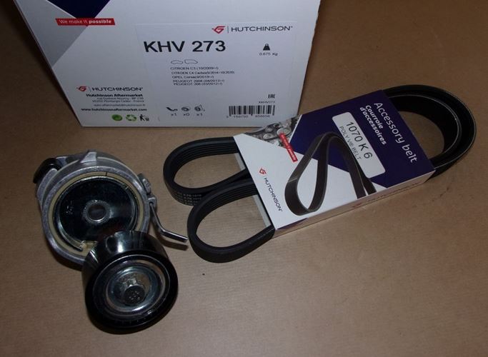 Komplet paska klinowego Citroen C4 DS3 Peugeot 208 301 1.2 Vti