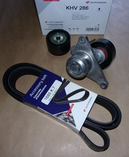 Komplet paska klinowego Renault Master III 2.3 Dci