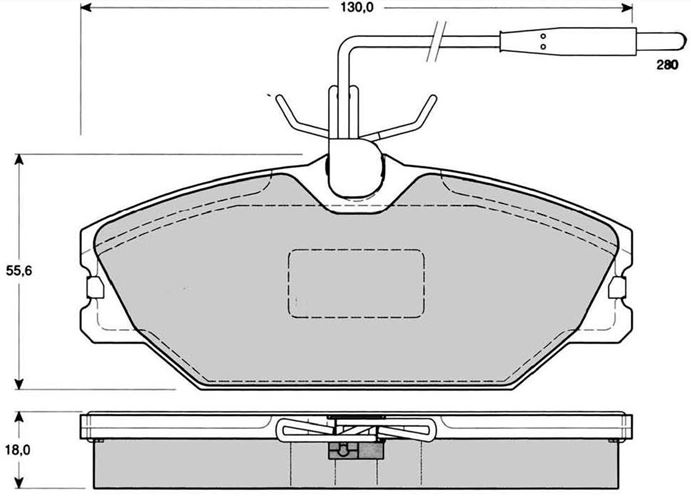 KLOCKI HAM.R MEGANE 1.9D/1.9TD/19DTI