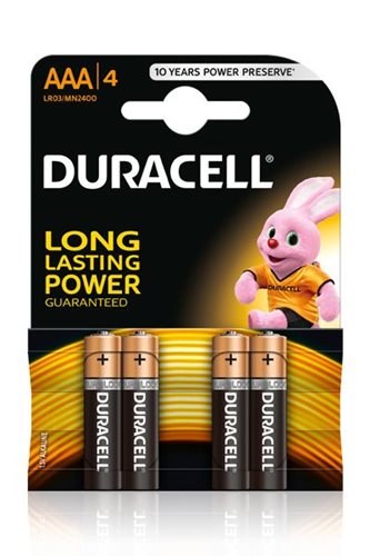 BATERIA DURACELL BASIC LR03 / AAA / (K4)