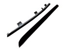 Listwy atrapy Renault Clio IV czarne komplet 2 sztuki